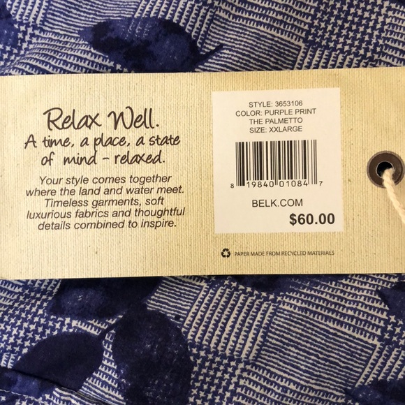 Trendy Blue Botton Down - Picture 3 of 4